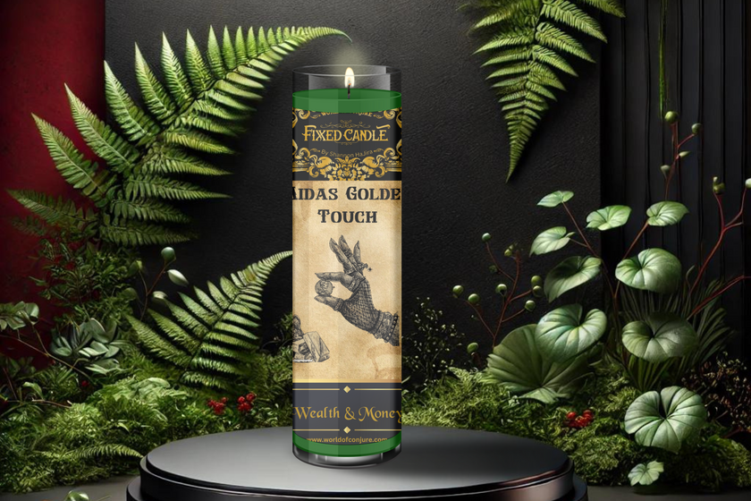 🎁 Midas Golden Touch Fixed Ritual Candle (100% off)