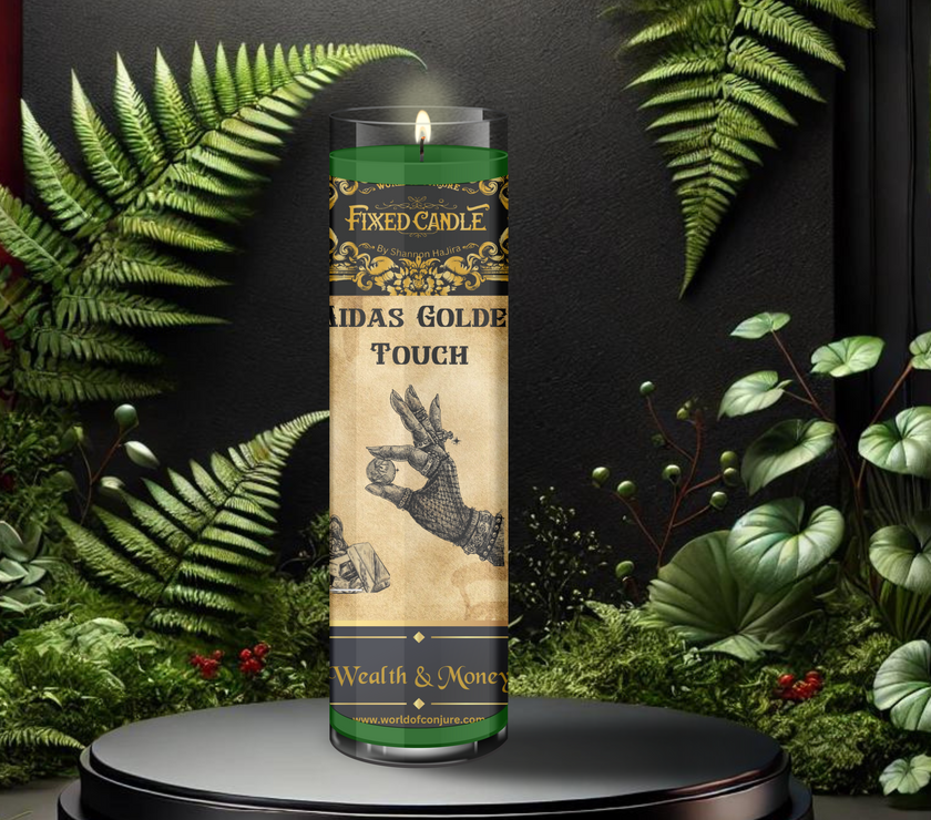 🎁 Midas Golden Touch Fixed Ritual Candle (100% off)