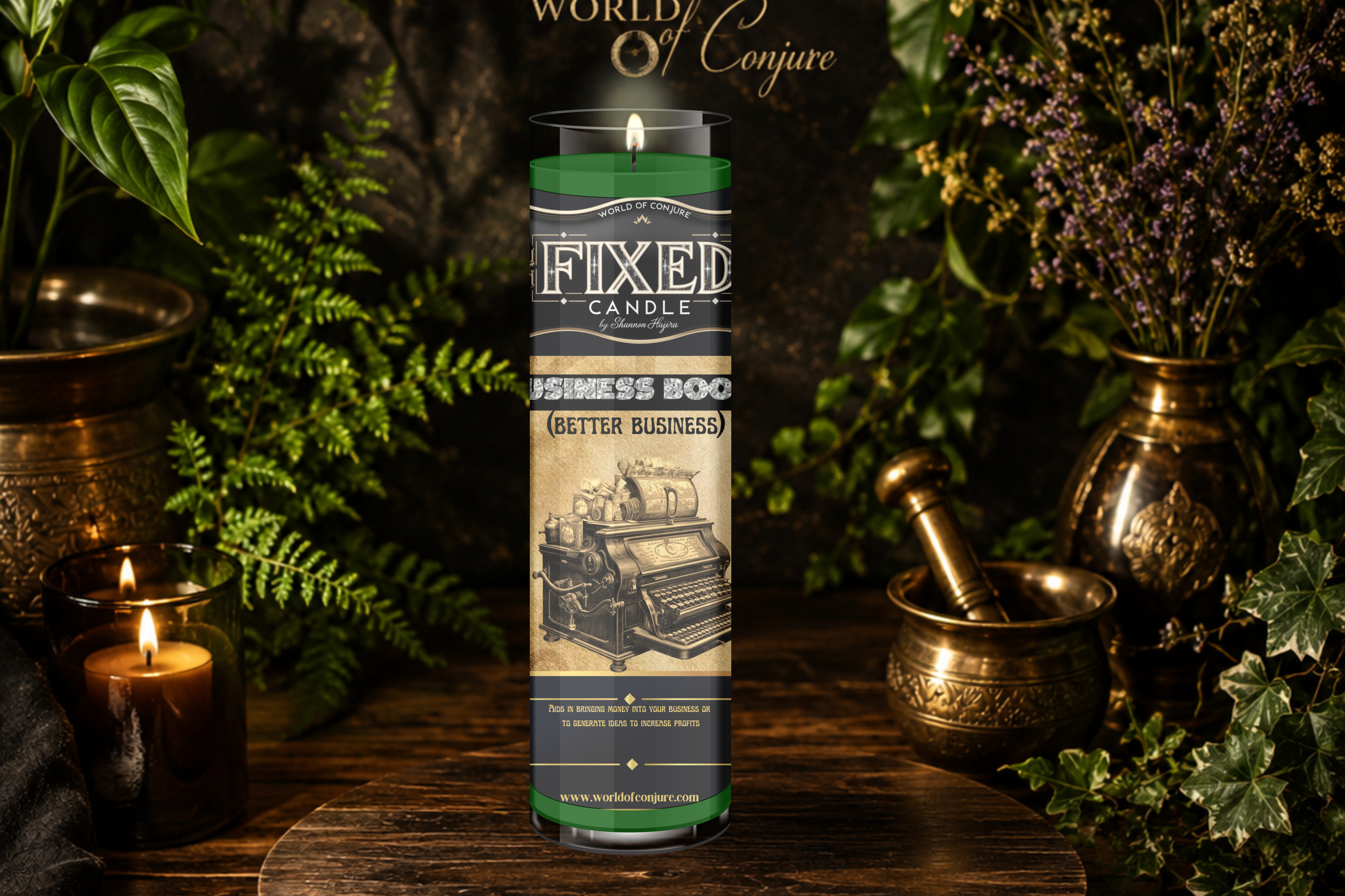 Business Boost | Better Business Sales & Customers | Fixed 7 Day Candle