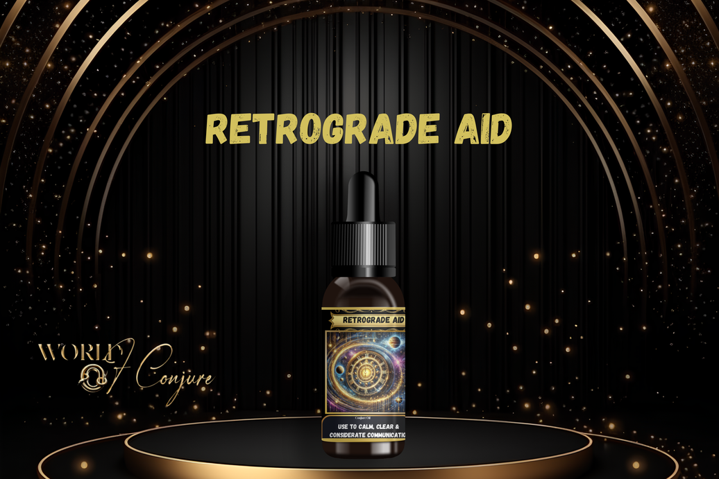 Mercury Retrograde Condition Oil | Calm the Chaos, Clear the Static & Shield Your Spirit