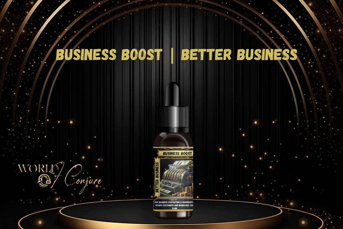 Business Boost Oil | Better Business | Attract Customers & Prosperity | Spiritual Success  Conjure Oil