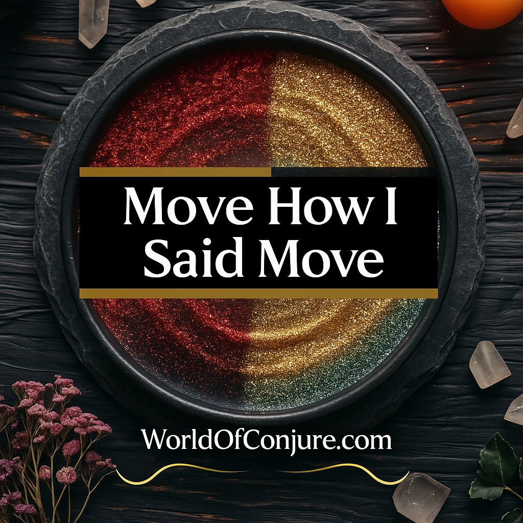 MOVE HOW I SAID MOVE | Domination | Control Their Actions | Rootwork Candle