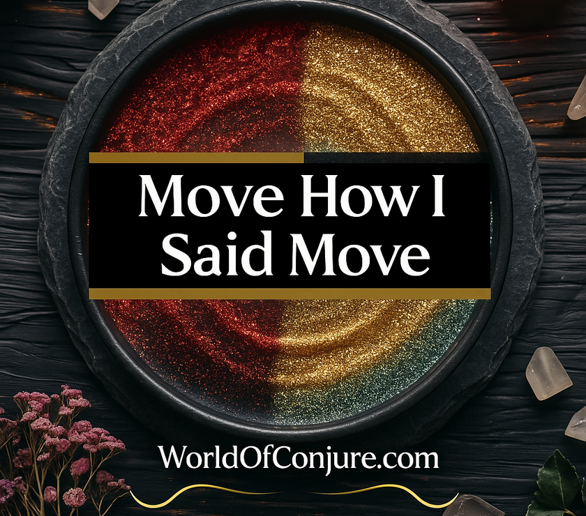 MOVE HOW I SAID MOVE | Domination | Control Their Actions | Rootwork Candle