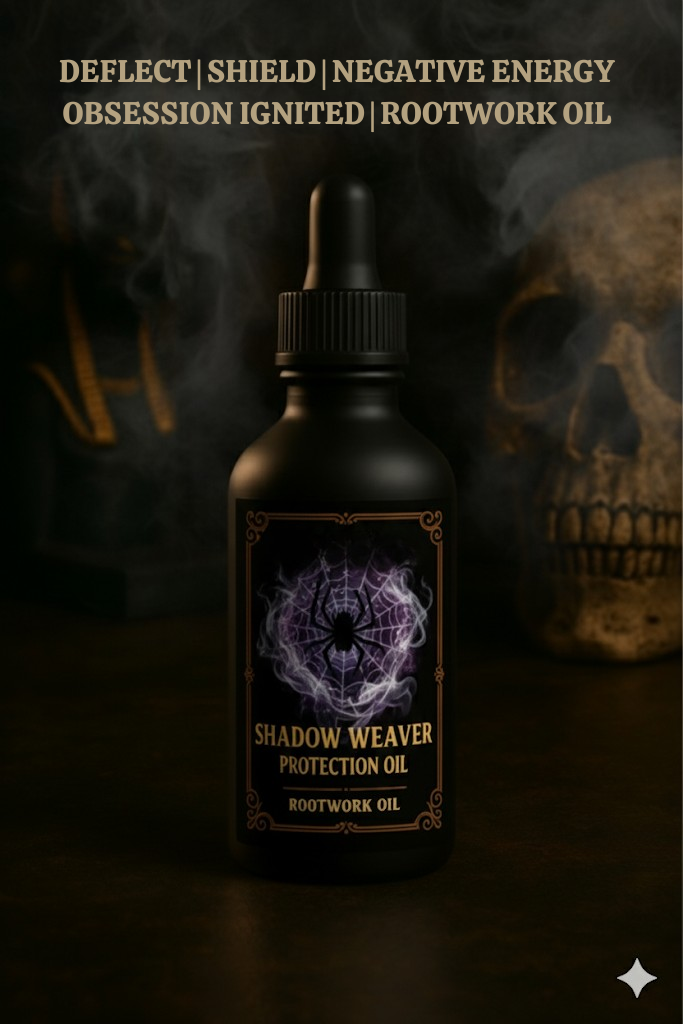 Shadow Weaver Protection Oil | Deflect | Shield | Negative Energy | Rootwork  Oil