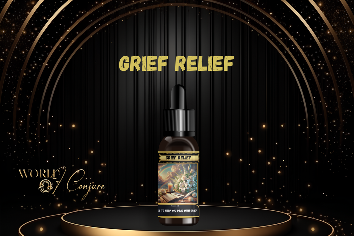Grief Relief Condition Oil | Soothe the Spirit & Heal the Heart | Move Through Loss with Grace