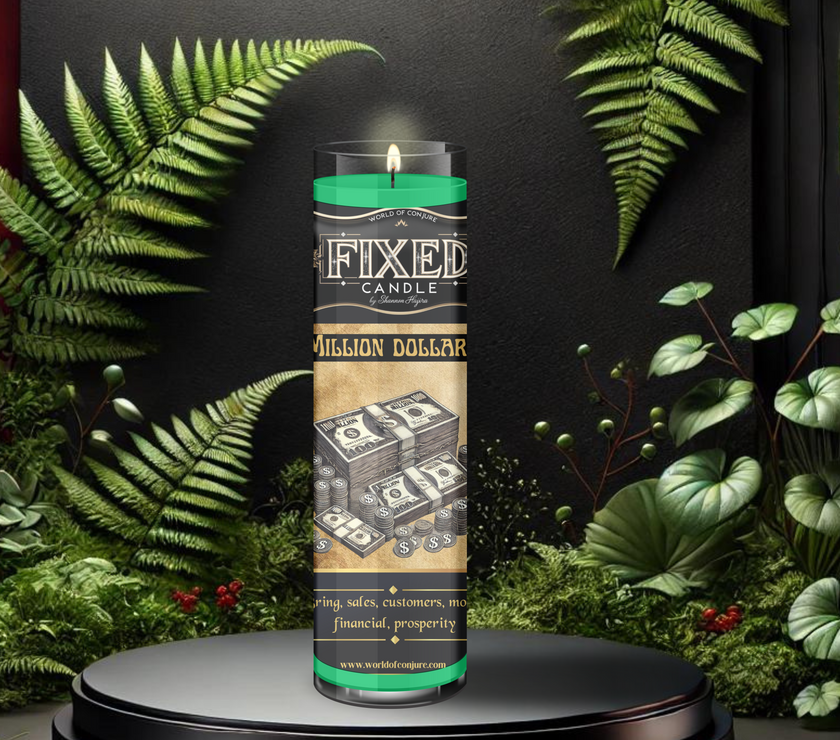 Million Dollars 7 Day Conjure Candle