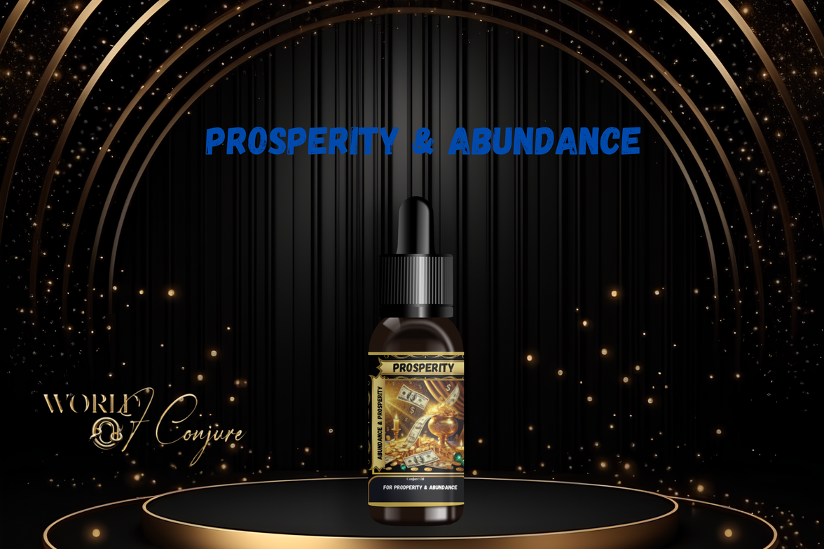 Prosperity & Abundance Condition Oil | Wealth Flow, Growth Energy & Overflowing Blessings