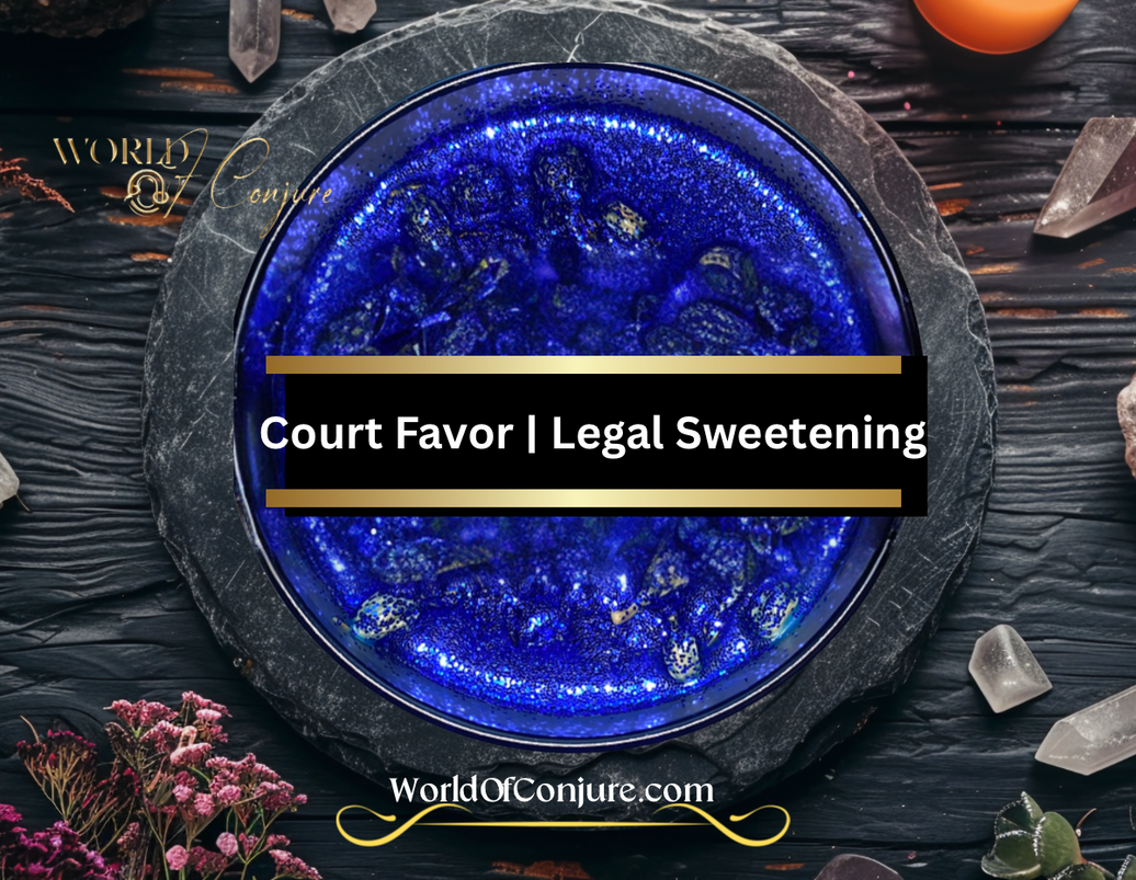 Sweeten That Judge | Court Favor | Legal Sweetening  Conjure Candle