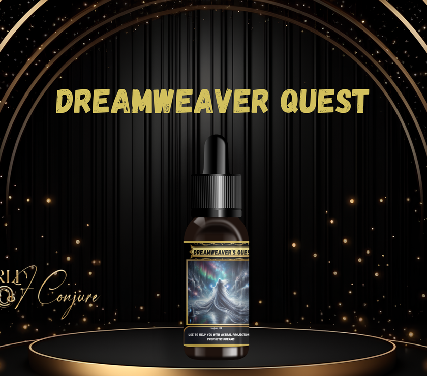 Dreamweaver Quest Condition Oil | Astral Projection & Prophetic Dreams | Receive Spirit Messages
