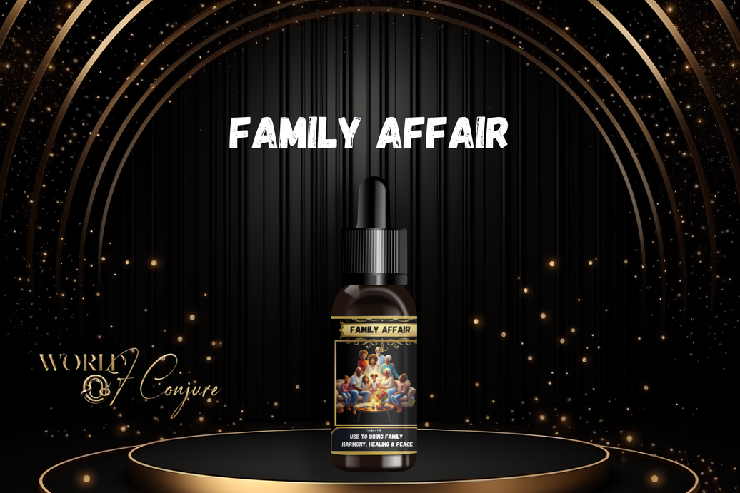 Family Affair Condition Oil | Family Harmony, Peace & Ancestral Healing | Repair Bonds & Restore Love