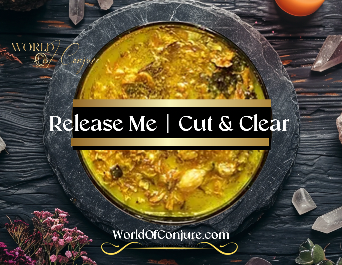 Release Me | Cut & Clear | Remove Unwanted ties | Emotional Cord-Cutting Fixed Spell Candle