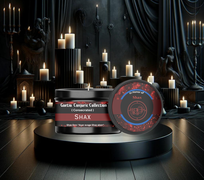 Shax Conjure Candle | Reveal Secrets | Hex