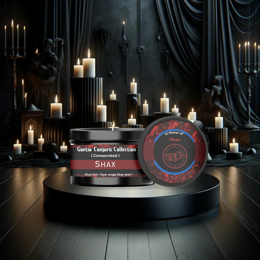 Shax Conjure Candle | Reveal Secrets | Hex