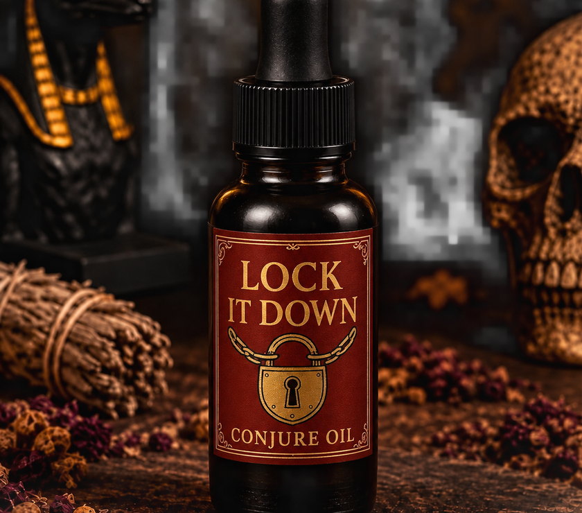 Lock It Down Candle & Oil Duo for Commitment & Spiritual Binding | Hol