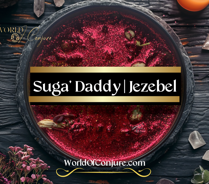 Suga’ Daddy (Jezebel) | Attract Generous Lover | Spelled Candle