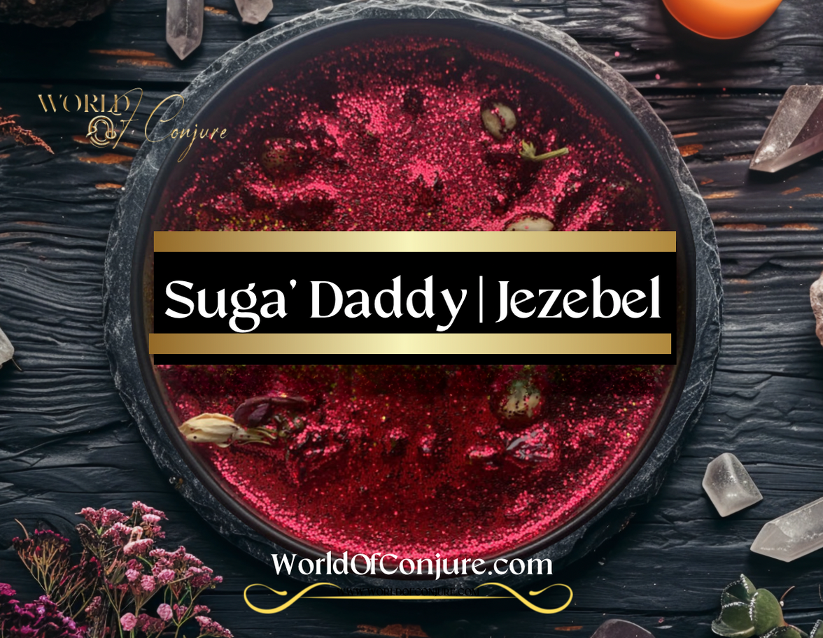 Suga’ Daddy (Jezebel) | Attract Generous Lover & Influence Wealth | Fixed Spelled Candle
