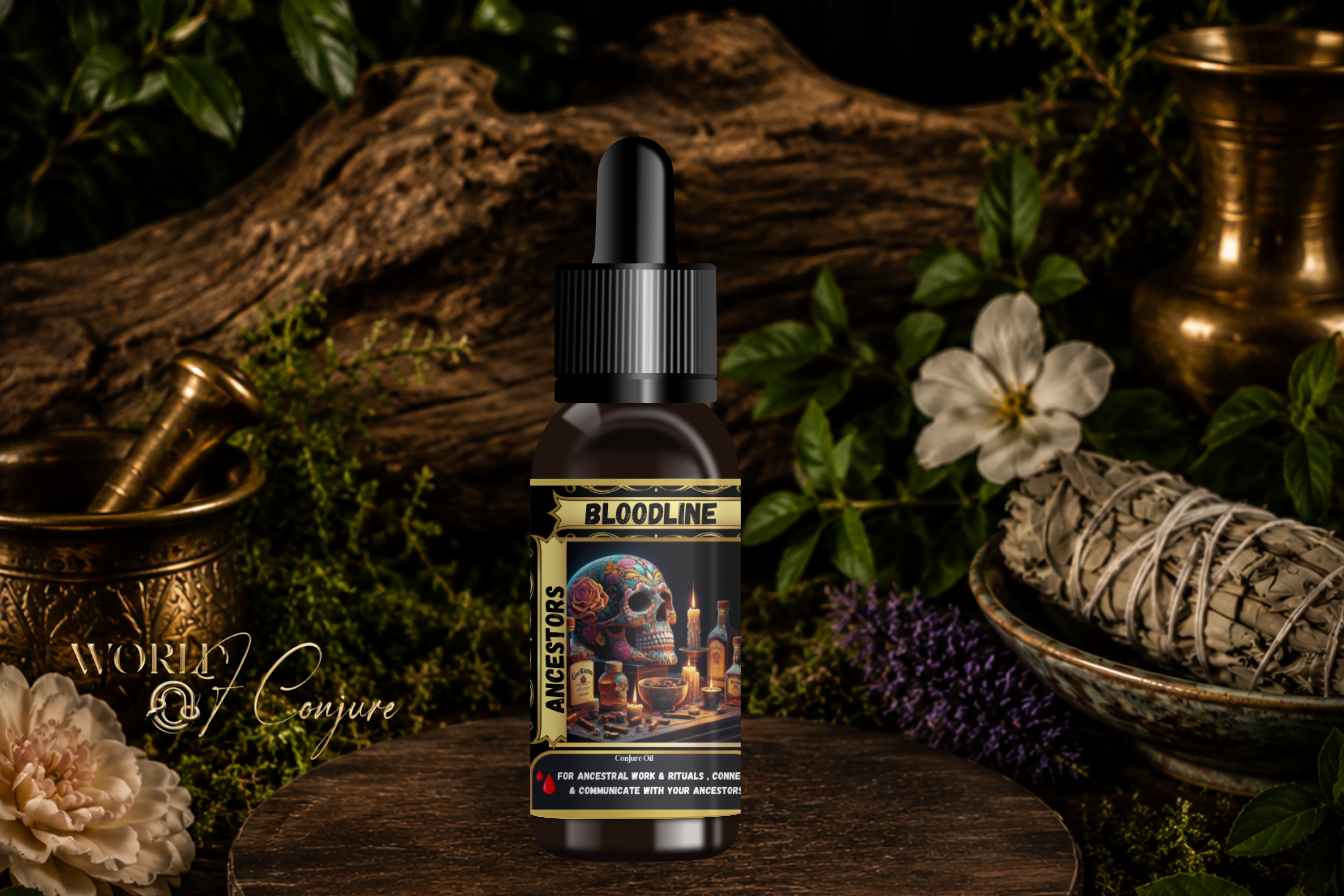 Bloodline | Ancestors Condition Oil | Honor Your Ancestors