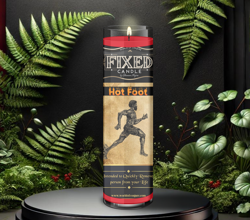 Get Gone | Hot Foot Fixed Ritual Candle