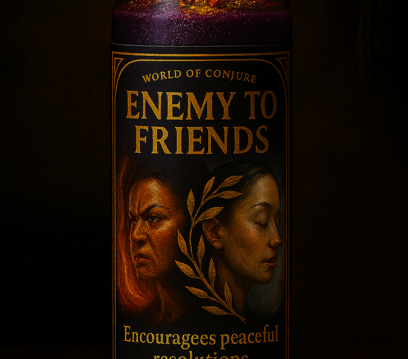 Enemy to Friends | Reconciliation Candle | Turn Conflict into Peace | Fixed 7 Day Fixed Spell Candle