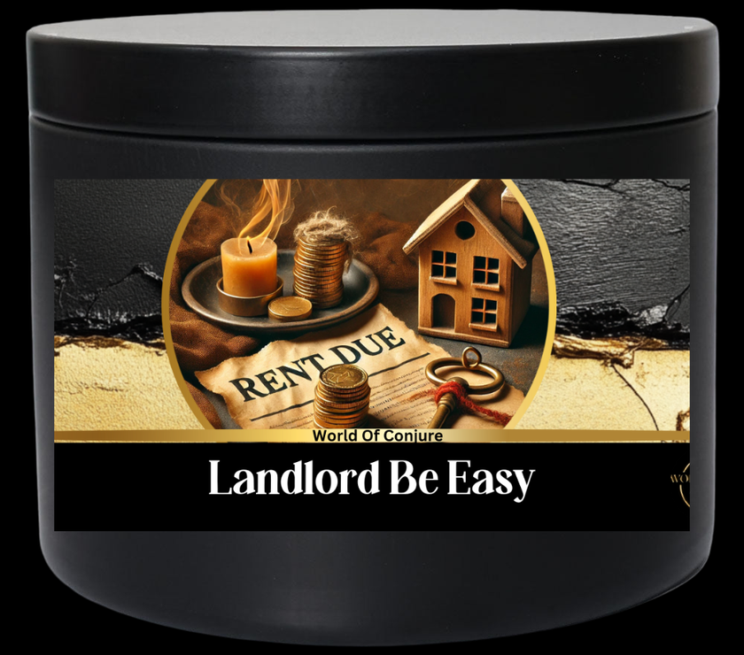 Landlord Be Easy | Rent Mercy | Housing Grace | – Rootwork Candle