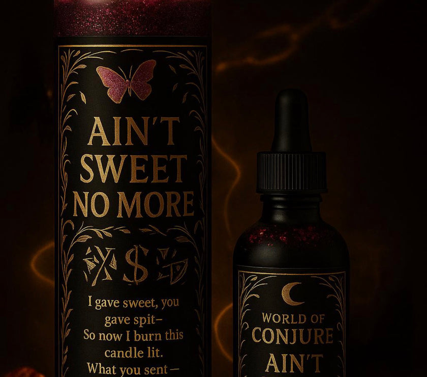 Ain’t Sweet No More — Reversal Candle & Oil Duo for Betrayal + Energetic Flip