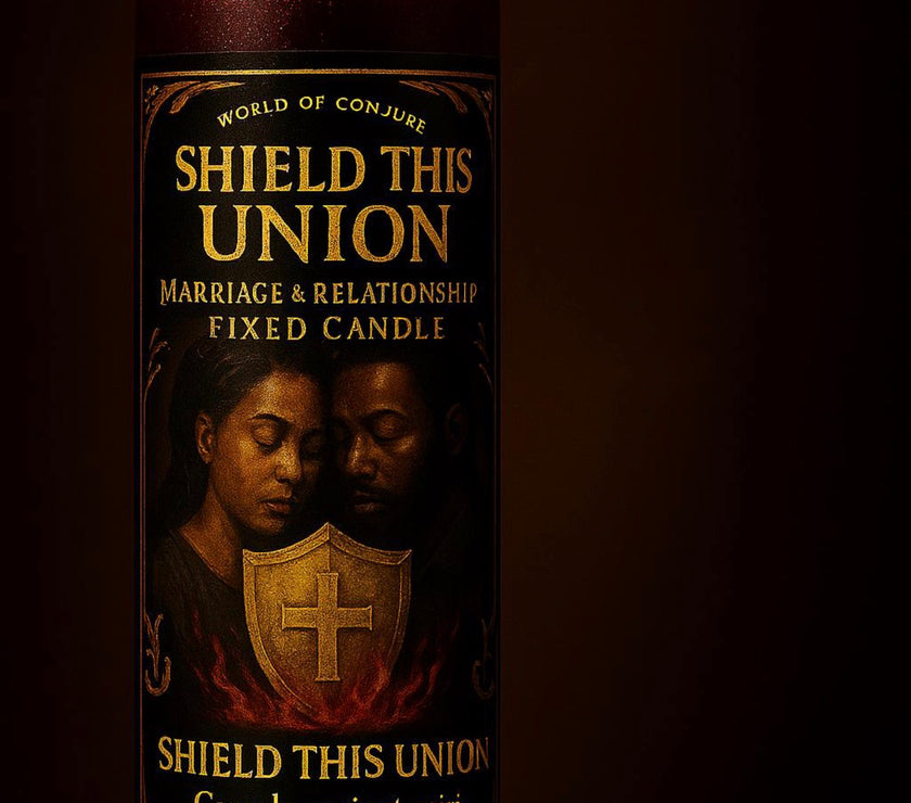 Shield This Union | Marriage and Relationship Protection | Break Curses & Guard Love | Fixed Conjure Candle | 7 Day Fixed Spell Candle