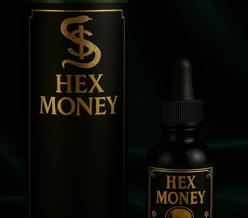 Hex Money Candle & Oil Duo for Cursed Finances | Uncross, Reverse & Reclaim Wealth