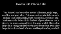 Van Van Condition Oil
