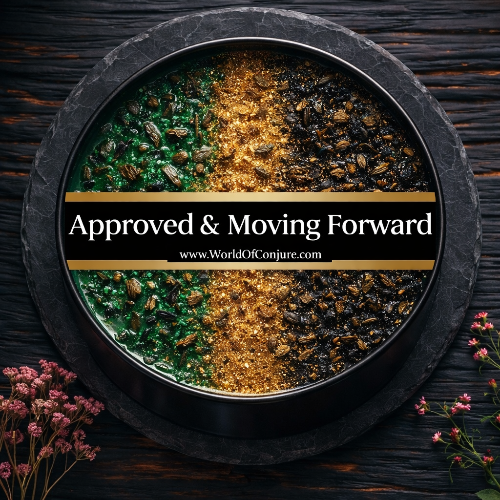 Approved & Moving Forward | Open Roads • Progress • Green-Light Energy | Conjure Candle