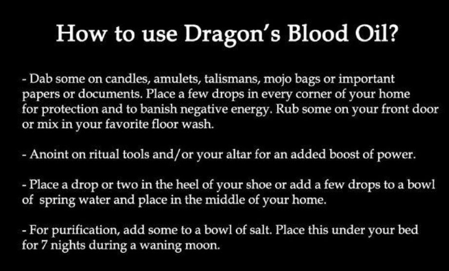 Dragon Veil Condition Oil | Dragon’s Blood Ritual Oil for Protection, Power & Uncrossing