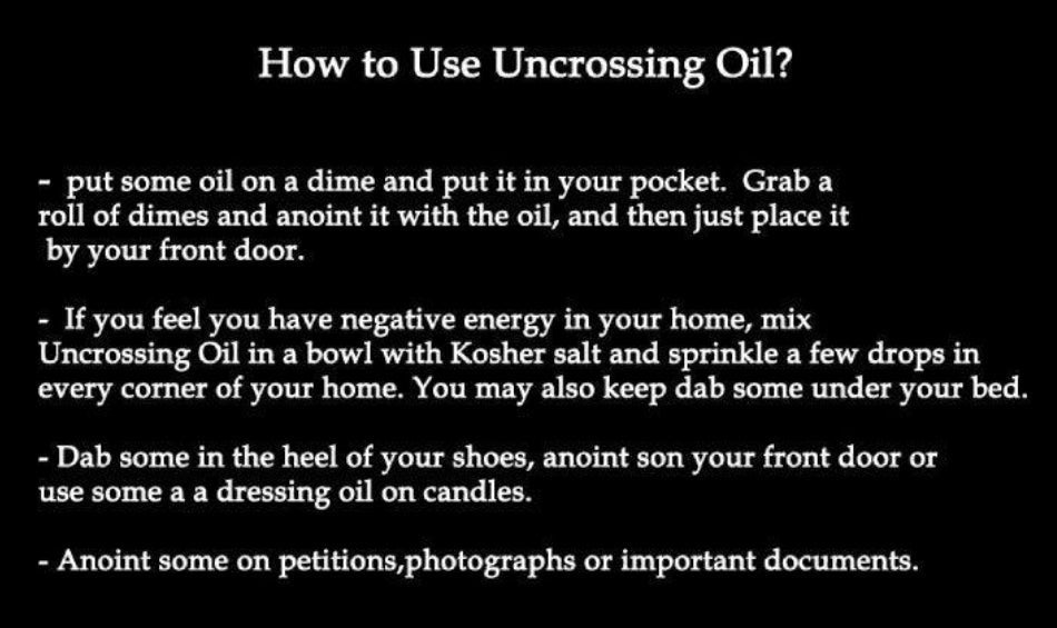 Unhex | UnCross Condition Oil | Break Curses, Hexes, Reverse Crossed Conditions & Cleanse Bad Juju