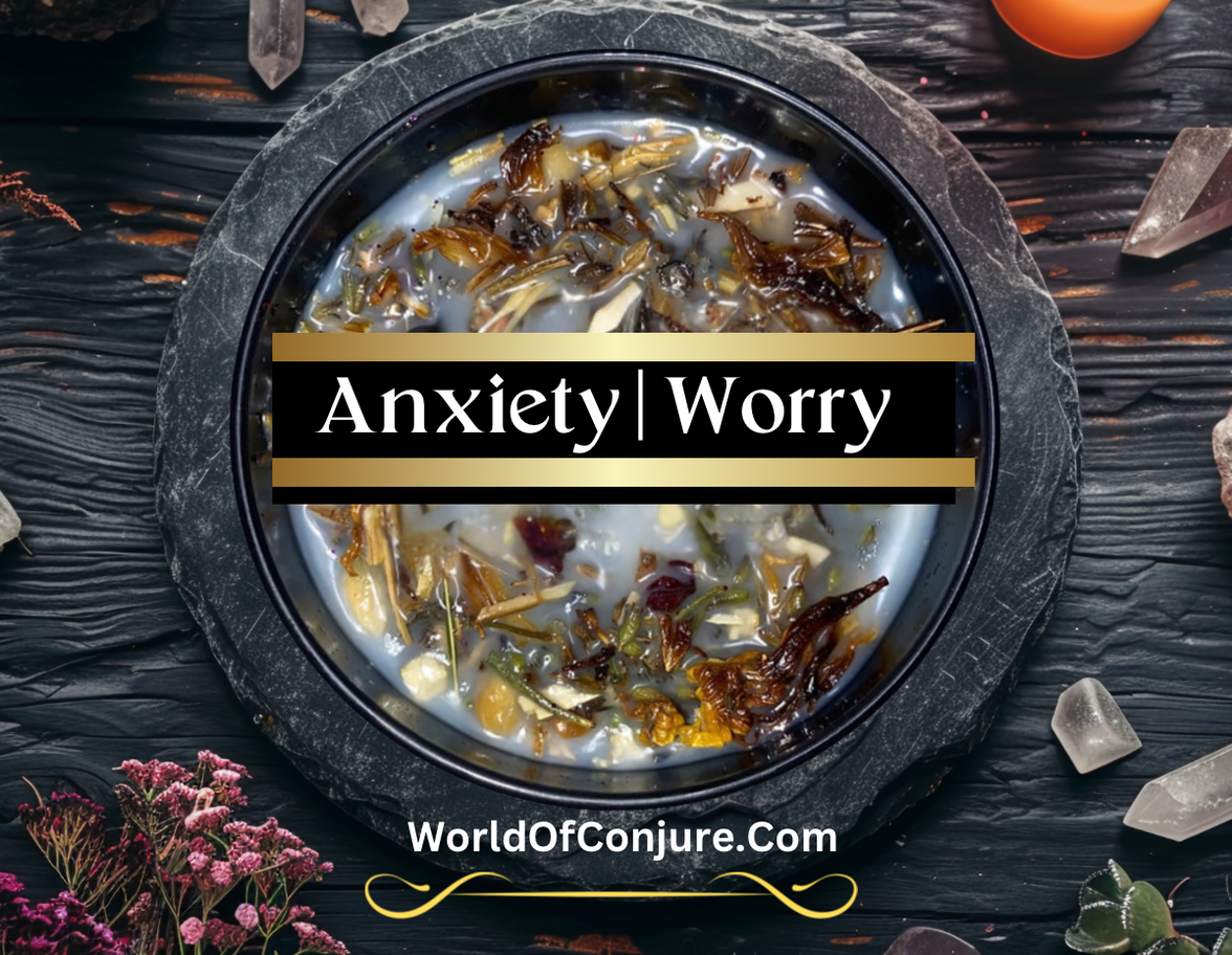 Anxiety | Worry | Calming Conjure Candle