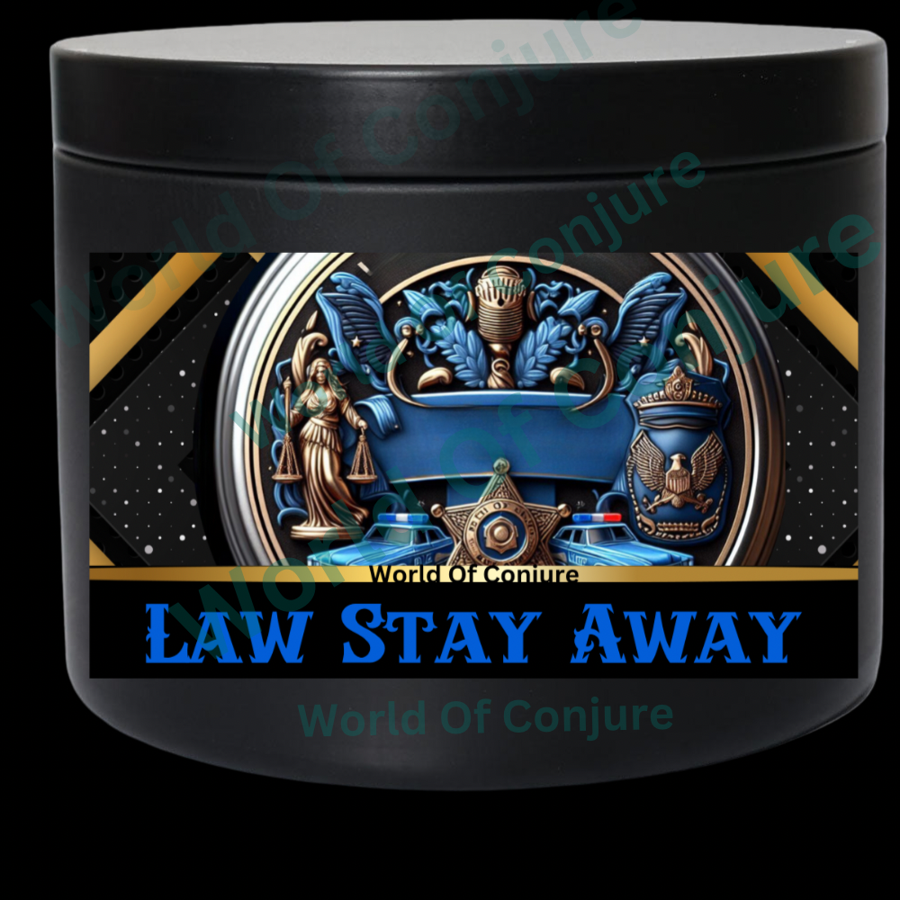 Law Shield | Law Stay Away Fixed Candle