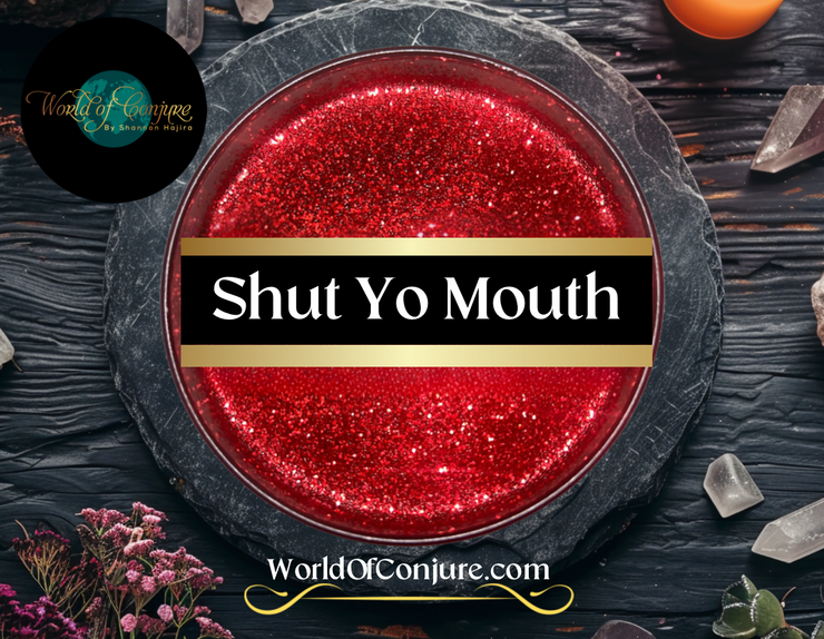 Shut Yo Mouth Fixed Spell Candle