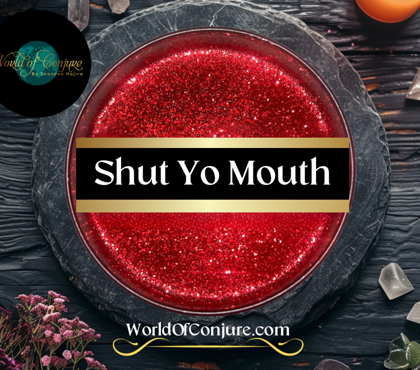 Shut Yo Mouth Fixed Spell Candle