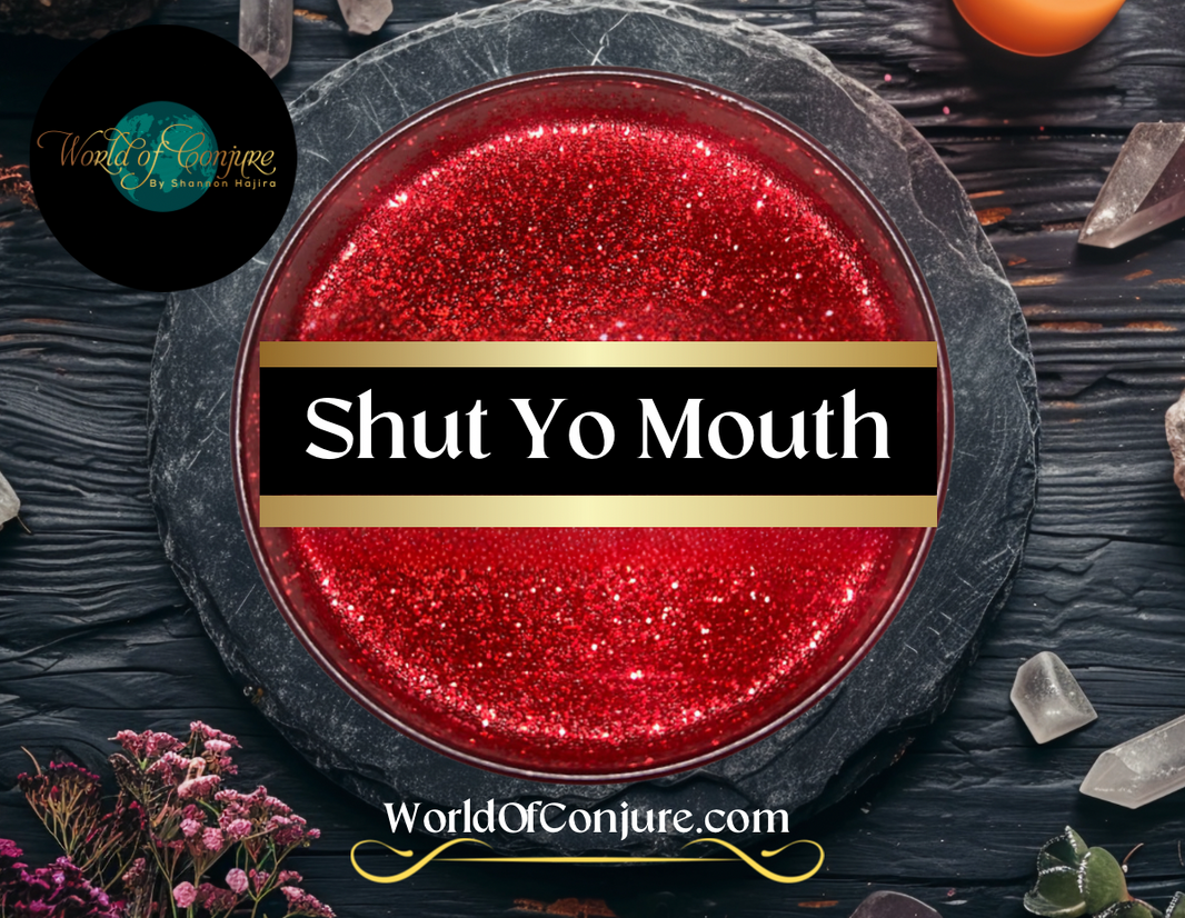 Shut Yo Mouth Fixed Spell Candle