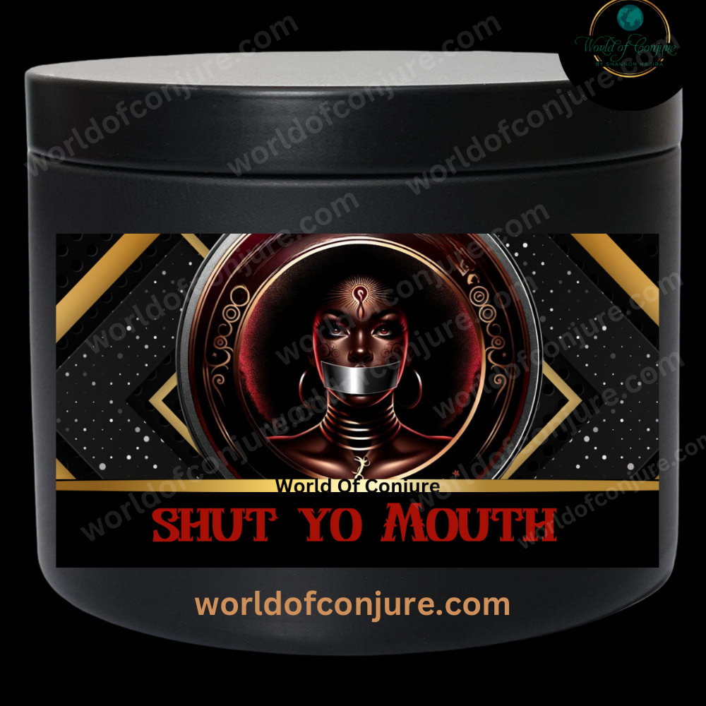 Shut Yo Mouth Fixed Spell Candle