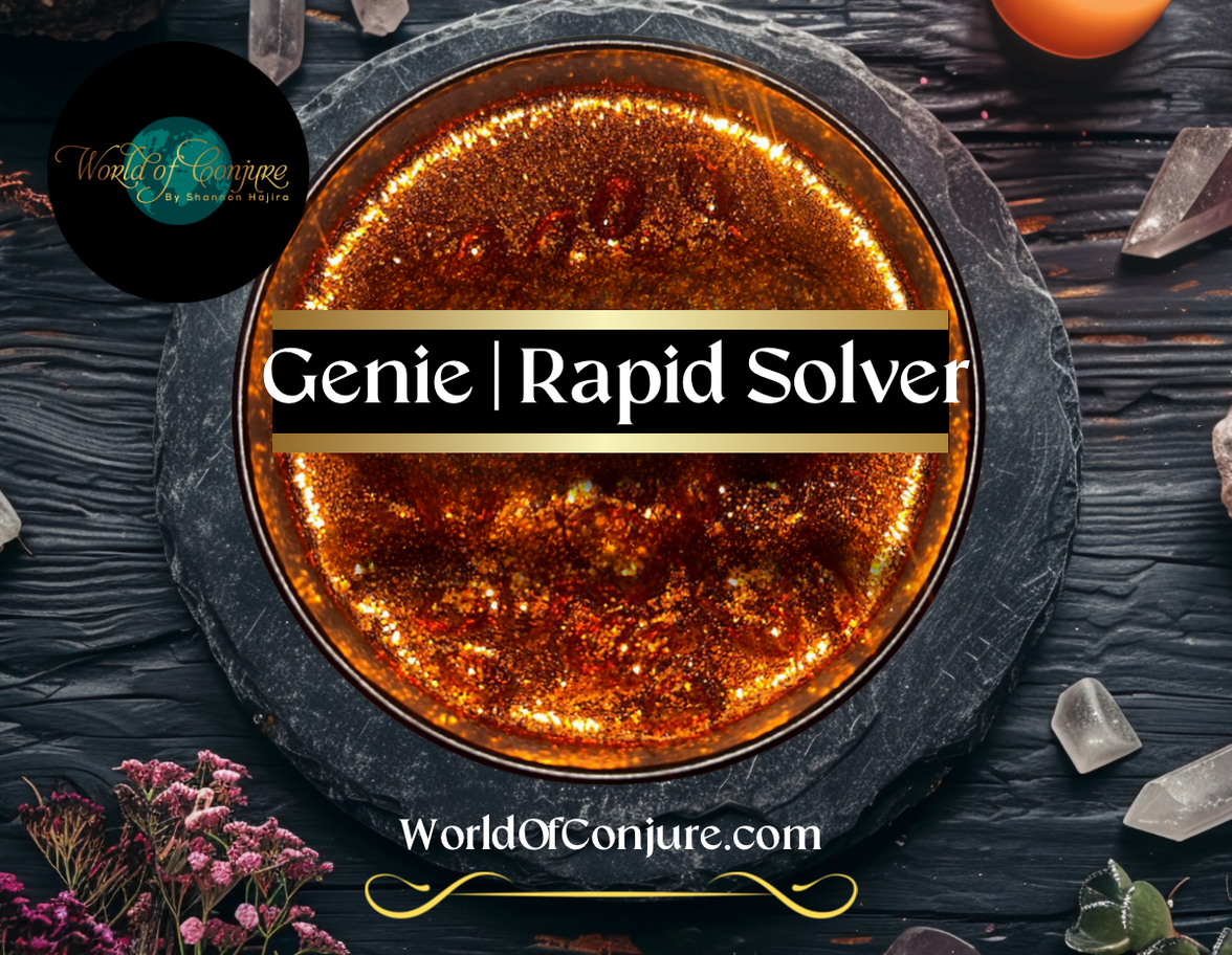 Genie | Rapid Problem Solver | Any Desire Spelled Candle