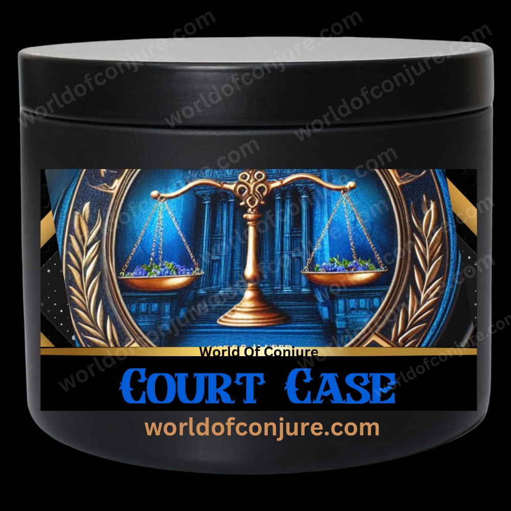 Court Case | Court |Justice | Law | Turn the Scales in Your Favor Fixed Spell Candle