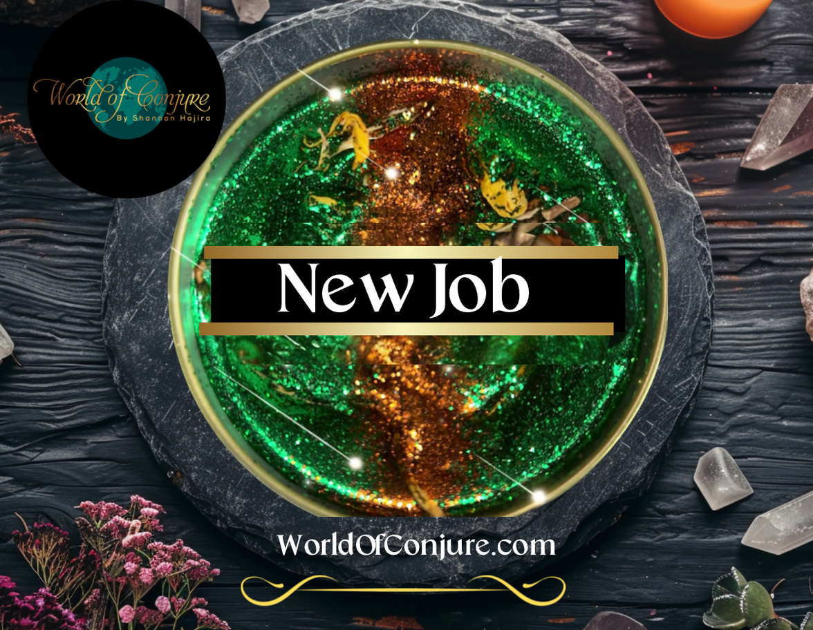 New Job Employed Candle | Job Search, Interview & Promotion Conjure Spell Candle