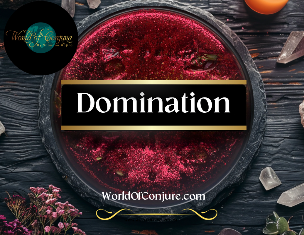 Domination | Dominate| Confidence & Take Control Spelled Candle