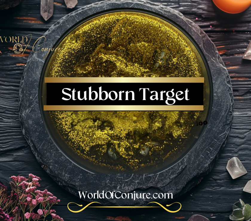 Stubborn Target Conjure Candle