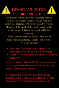 Call Me, Speak to Me Candle | Rootwork Spell Candle for Contact, Communication & Phone Calls