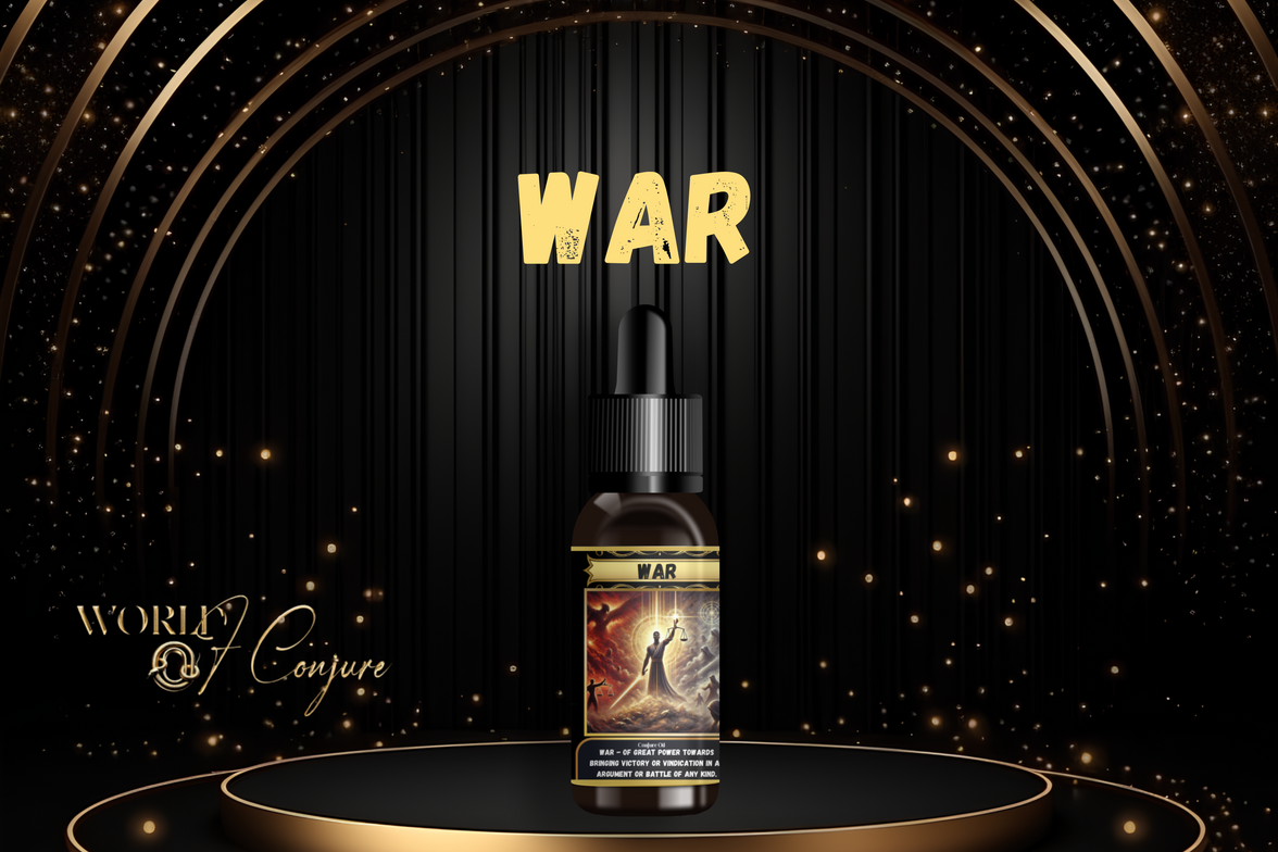 War | Victory in Disputes Condition Oil | Made for Battle. Built for Victory.