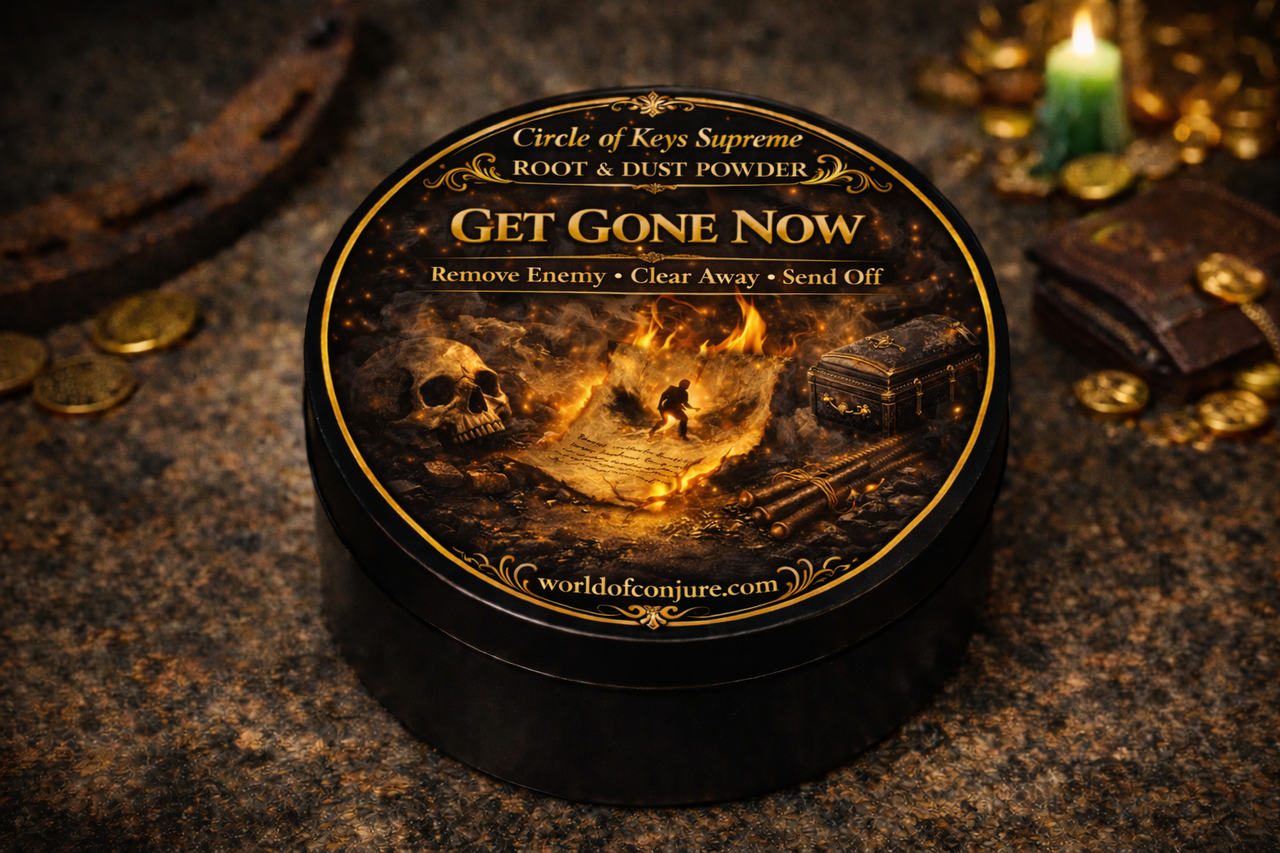 Get Gone Now | Remove Enemy | Clear Away | Send Off | Root & Dust Powder