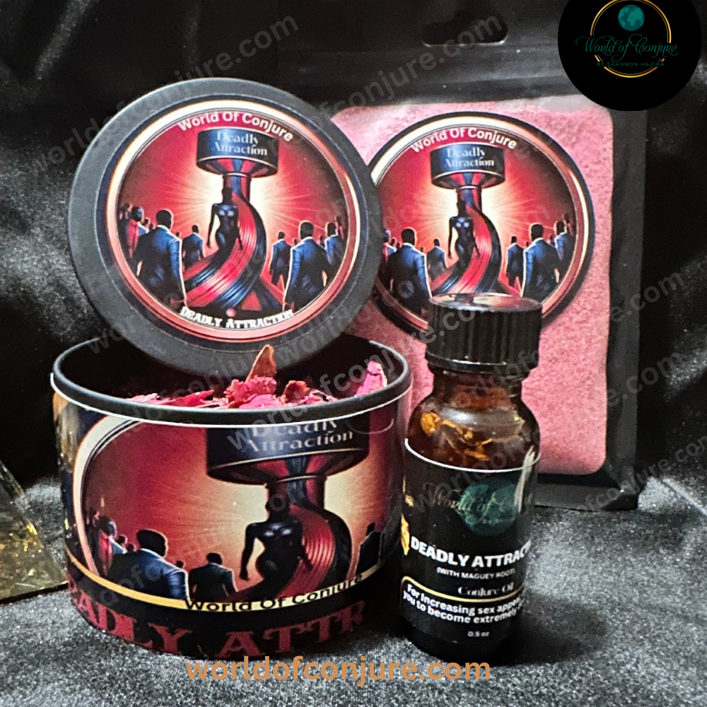 Deadly Attraction Ritual Kit | For Passion, Romance, and Obsession