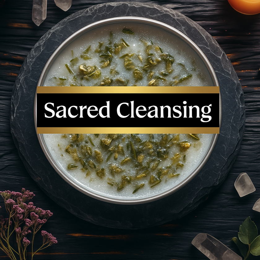 Sacred Cleansing | Angelic Spiritual Cleansing & Elevation | Fixed Ritual Candle