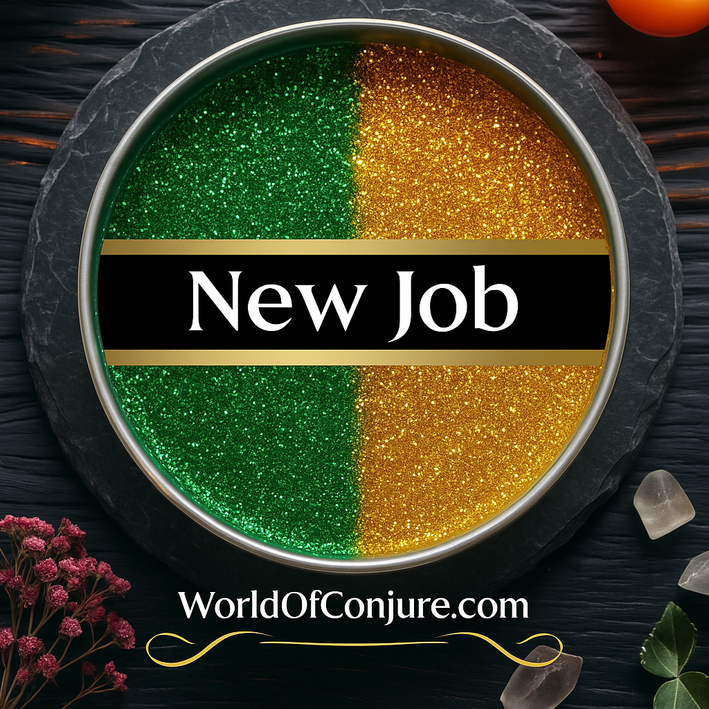 New Job Employed Candle | Job Search, Interview & Promotion Conjure Spell Candle
