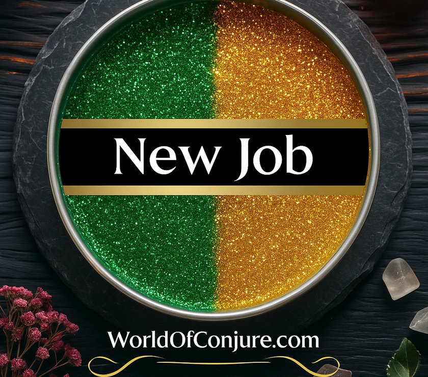 New Job Employed Candle | Job Search, Interview & Promotion Conjure Spell Candle