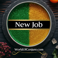 New Job Employed Candle | Job Search, Interview & Promotion Conjure Spell Candle